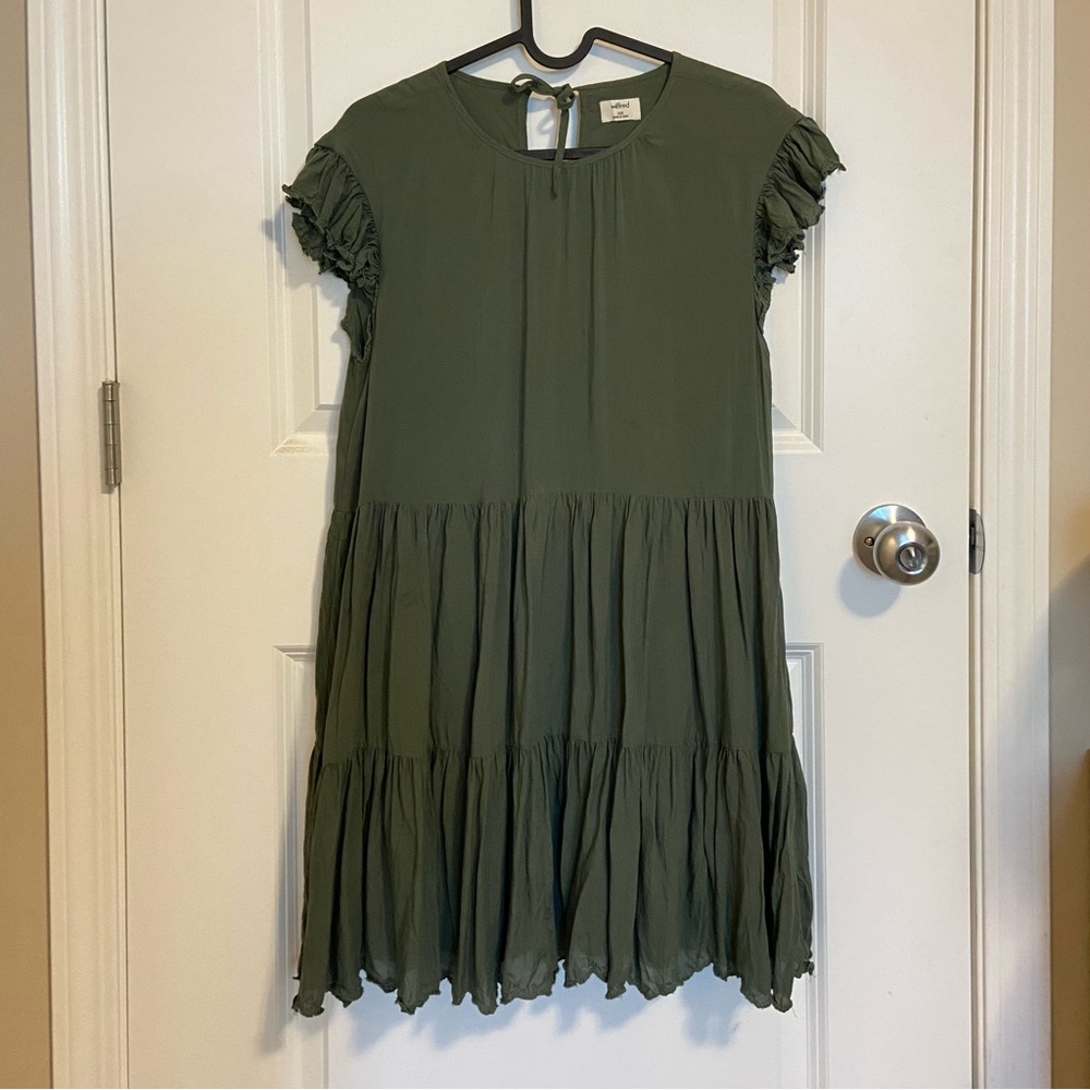 Wilfred Tiered Mini Dress